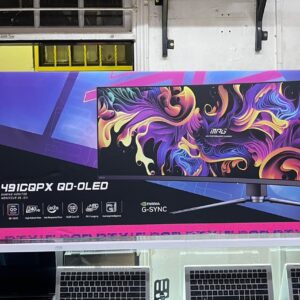 MSI MPG 491CQPX 49" QD-OLED Curved Gaming Monitor – 5K, 240Hz, HDR (Brand New)