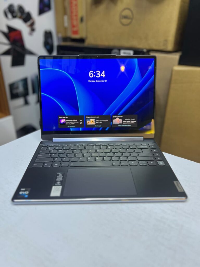 Lenovo Yoga 9i – Intel Core i7-1360P (13th Gen), 16GB RAM, 512GB SSD, 14" 4K WQUXGA Display, Backlit Keyboard